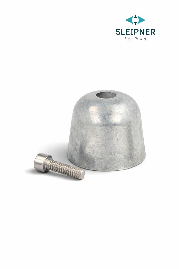 Anode Zink für alle Sleipner® Strahlruder mit Ø250 / Ø300mm Tunnel mit Bronze Propeller (10 1180)