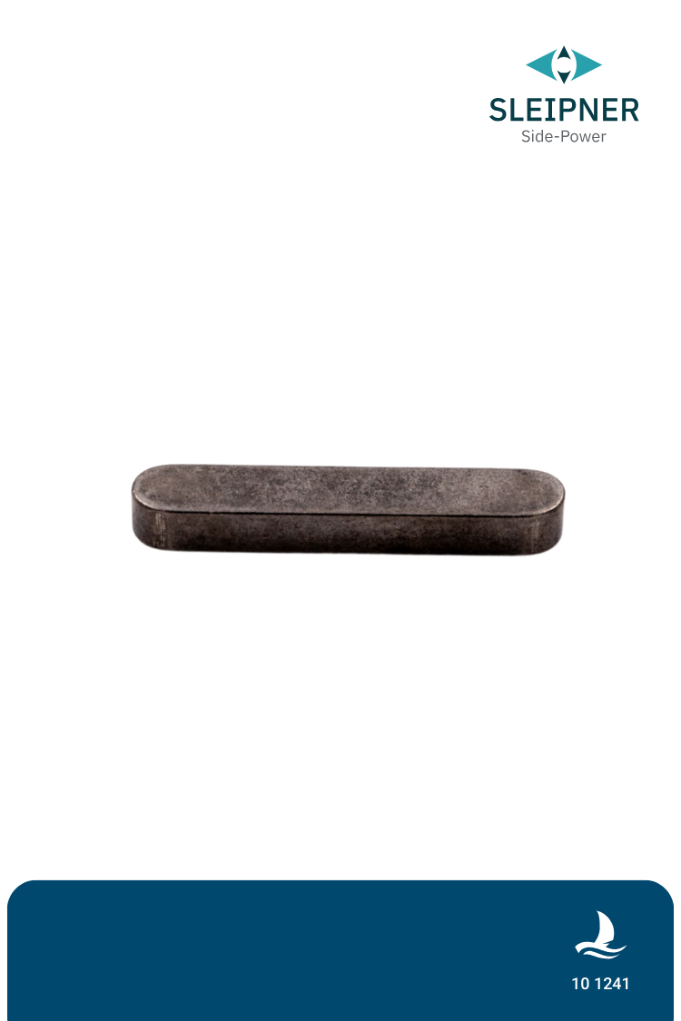 Passfeder für 10HP Propeller 6x6x45