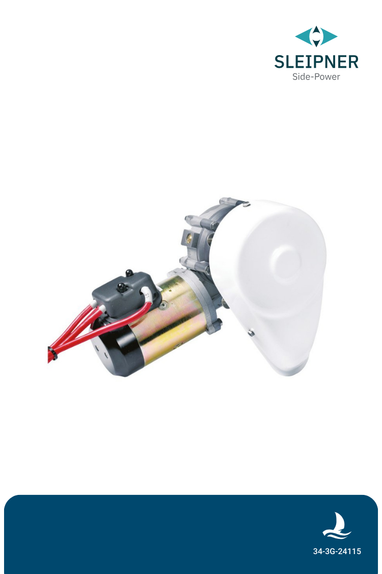 Sleipner® Ankerwinde MAXI 34G - 1500W, 24V / Backbordseite (34-3G-24115)