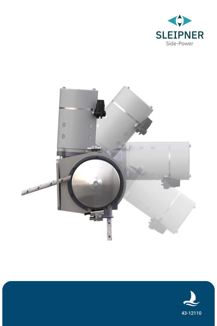 Sleipner windlass Maxi 43, 1000W, 12V