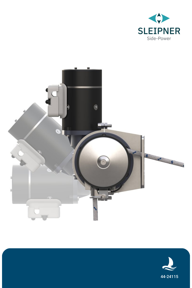 Sleipner windlass Maxi 44, 1500W, 24V