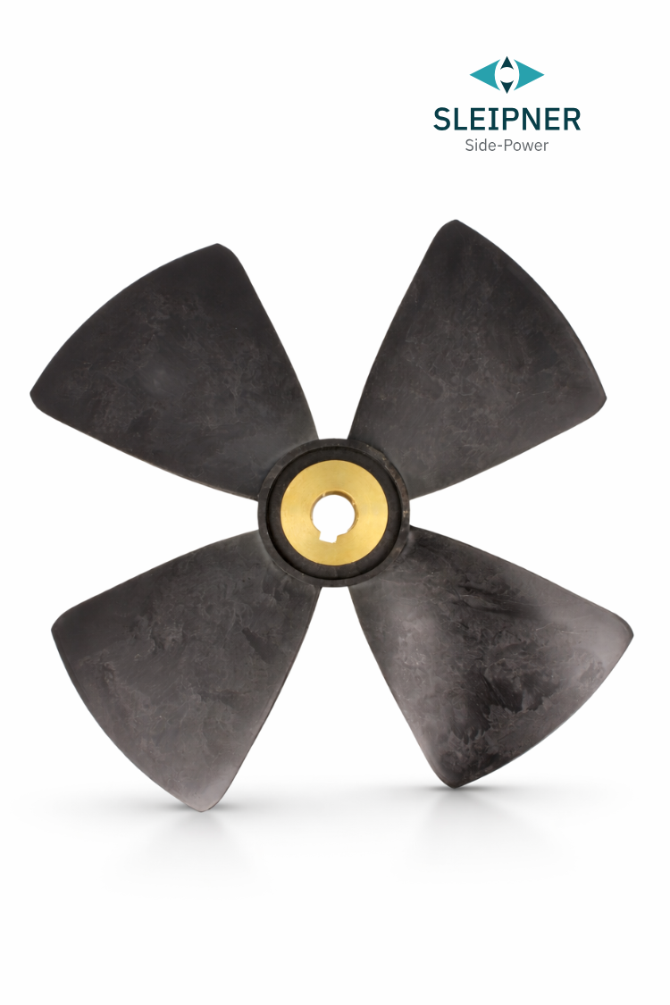 Sleipner® Propeller 4-Blatt für SH550 / SAC550 Ø386mm rechtsdrehend (50 1270 RH)