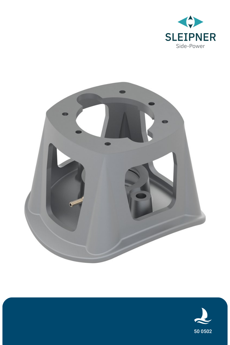 Motorhalterung für SH550 PRO (50 0502) Side-Power / Sleipner®