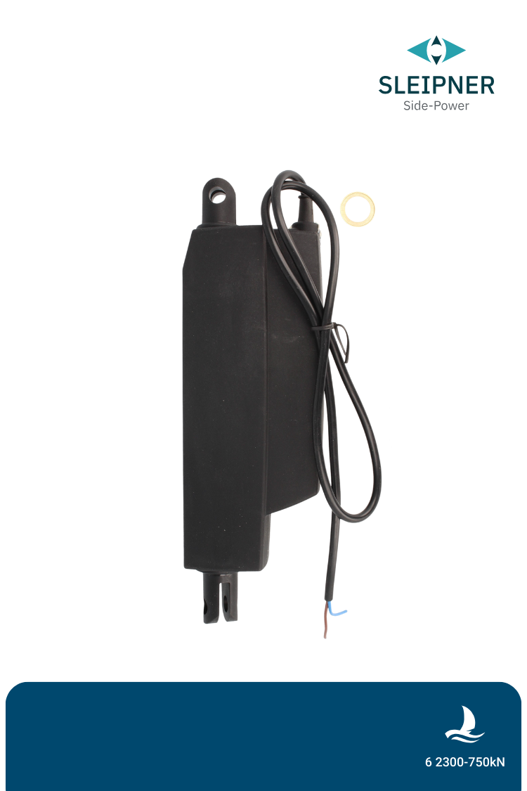 Linearzylinder für SR80/SR100 12 Volt 750kN