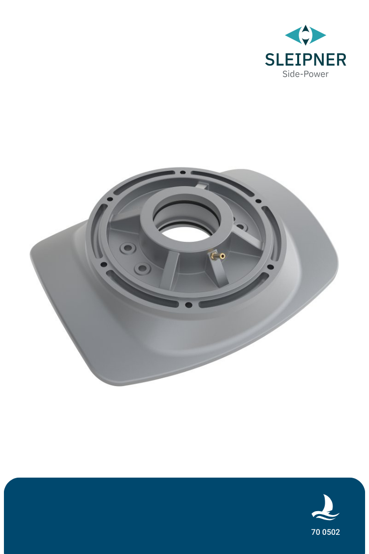 Untere Motorhalterung SH1000 (70 0502) Side-Power / Sleipner®