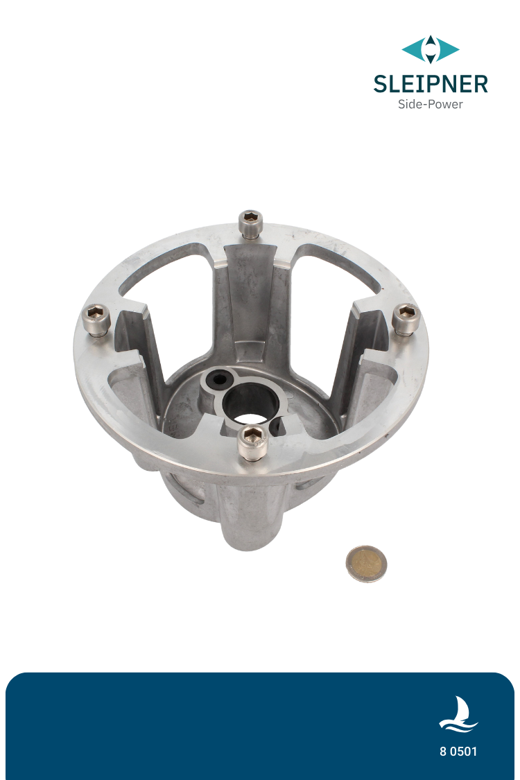 Motorhalterung für SR80 / SR100 (8 0503) Side-Power / Sleipner®
