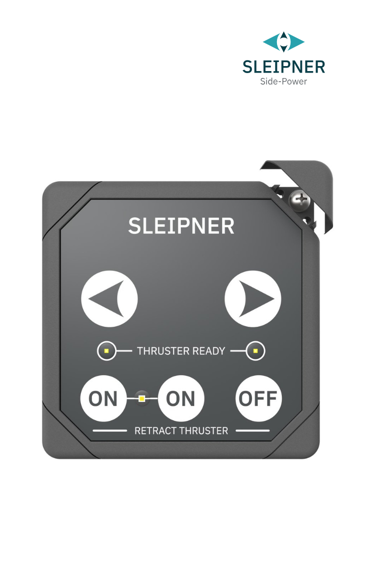 Bedienpanel mit TippTasten S-Link™ für ausklappbare Sleipner® Bug/Heckstrahlruder (8700)