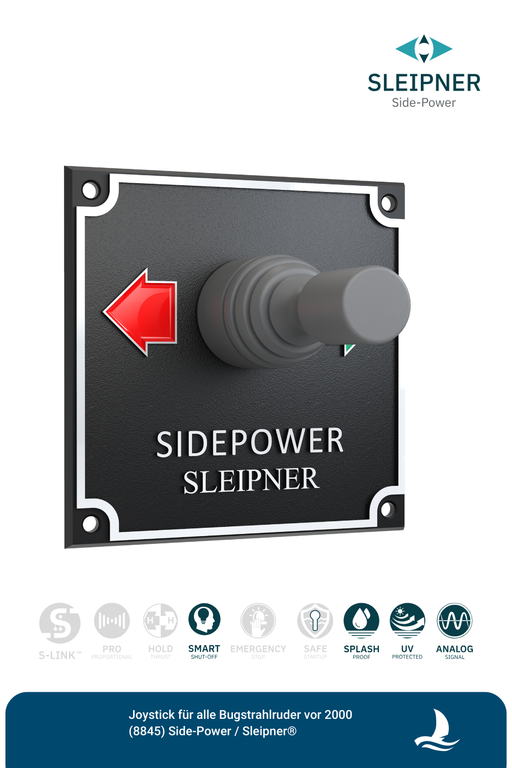 Joystick für alle Bugstrahlruder vor 2000 (8845) Side-Power / Sleipner®