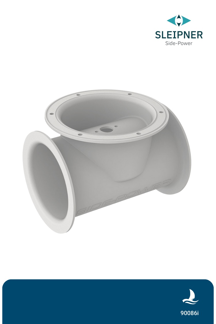 Hecktunnel-Montagesatz Ø185mm für Sleipner® Heckstrahlruder SP75 / SP95 / SE80 / SE100 (90086i)