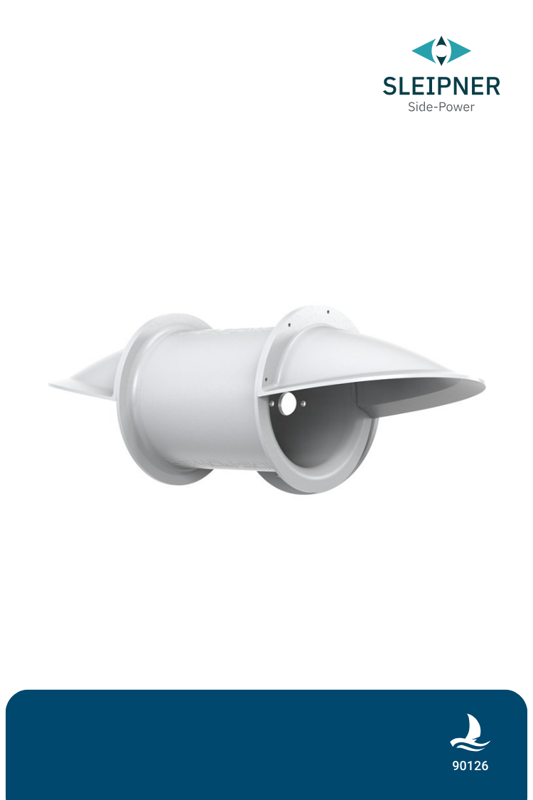 Strömungshaube für ø185mm Hecktunnel kurz GFK SE80/100