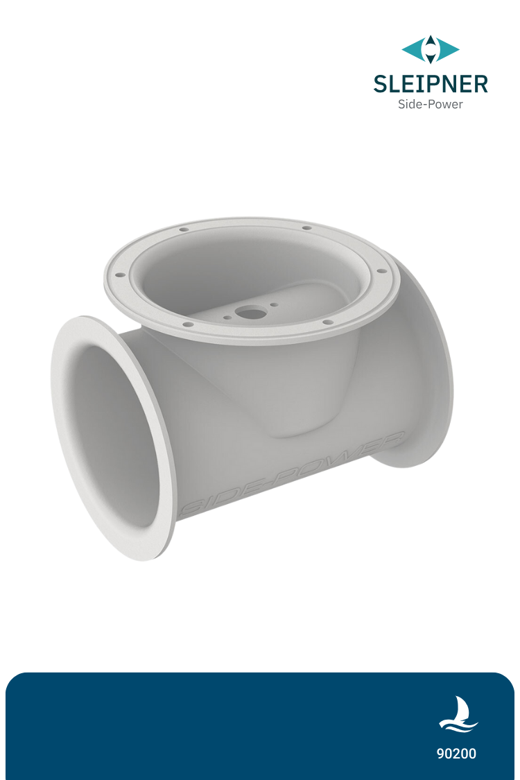 Hecktunnel-Montagesatz Ø300mm für Sleipner® Heckstrahlruder SE250 / SE300 / SH320 (90200i)
