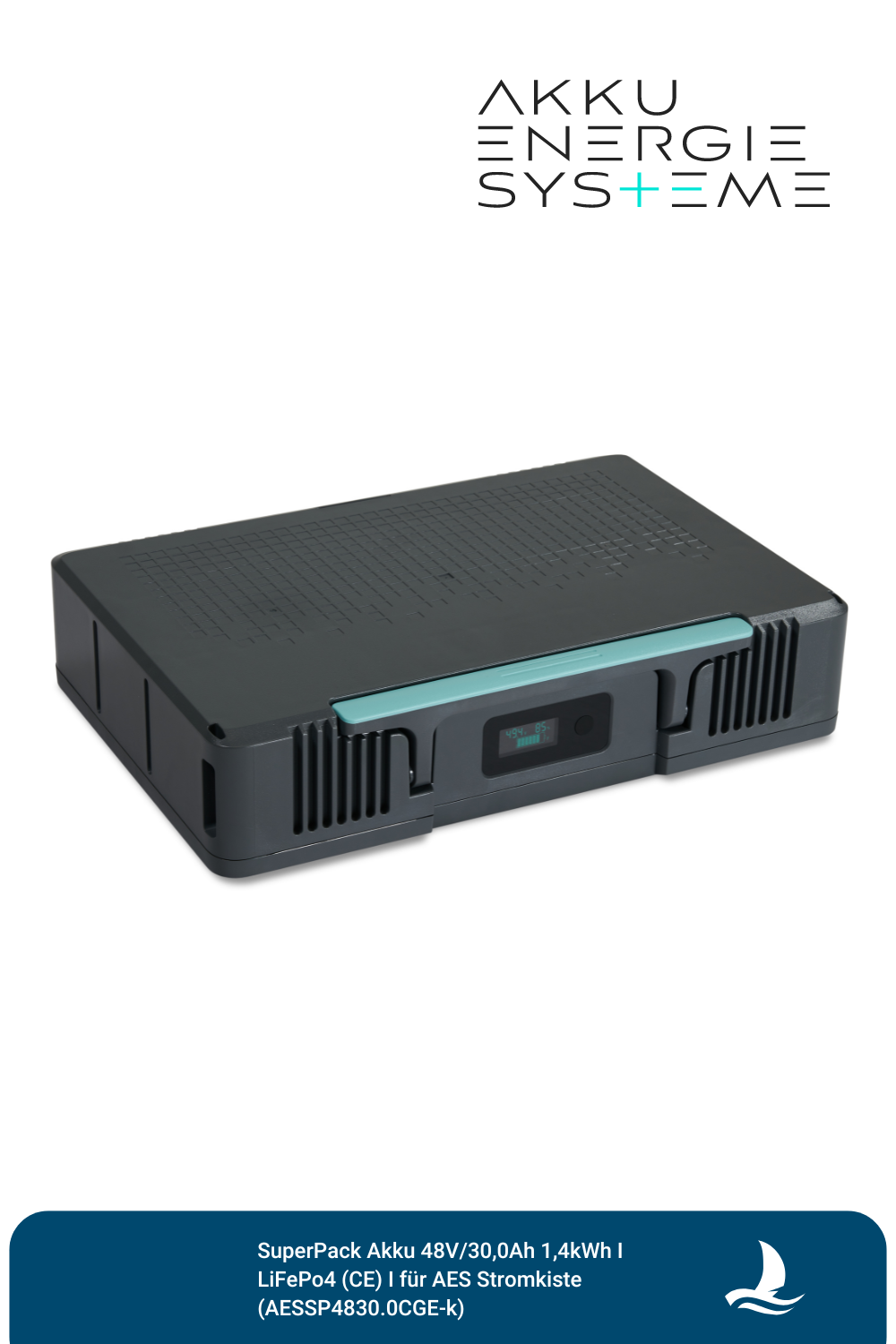 SuperPack Akku 48V/30,0Ah 1,4kWh I LiFePo4 (CE) I für AES Stromkiste