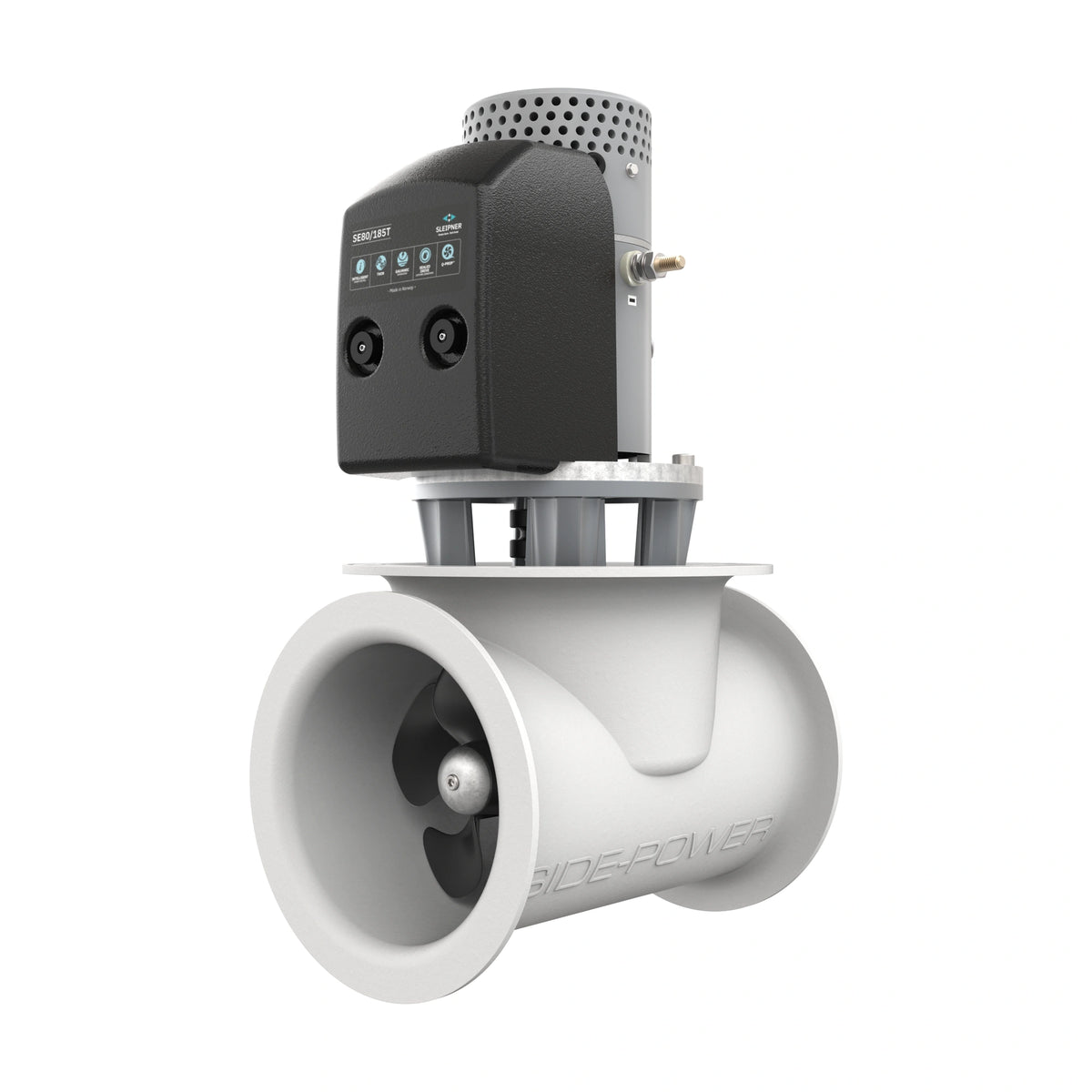 SE80 Bug/Heckstrahlruder in 12V für 185mm Tunnel (SE80/185T-12V) Side-Power / Sleipner® – zweite Produktansicht