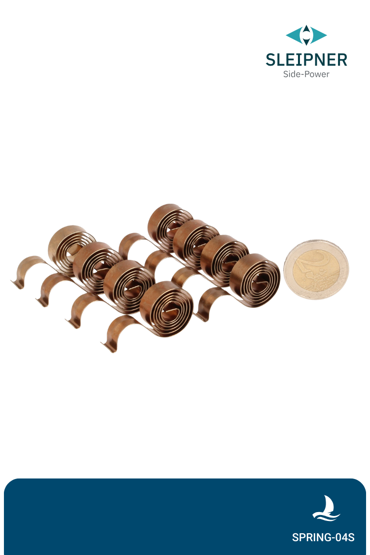 Kohlebürsten-Federn-Kit für SP95/125 24V, SP155/220/285 (04S) Side-Power / Sleipner®