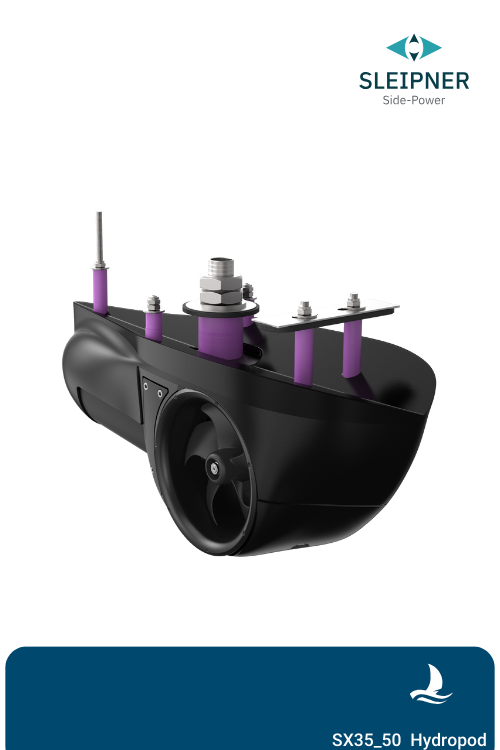 Externe Bug/Heckschraube SX50 12V mit Hydropod 50mm