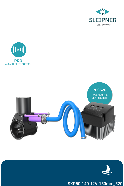 Externe Bug/Heckschraube SXP50 12V (stufenlose Regelung) 50mm