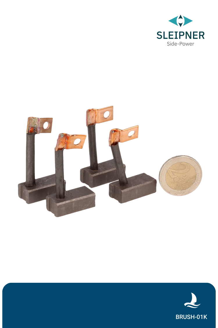 Kohlenbürsten für SP30/SE30 (01K) set of 4 Side-Power / Sleipner®