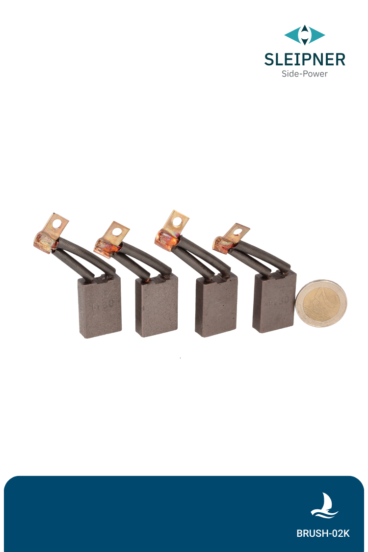 Kohlenbürsten für SP30/SE30 (02K) set of 4 Side-Power / Sleipner®