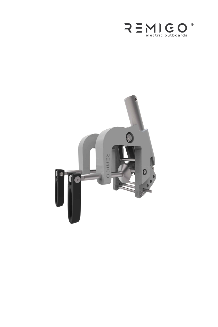 Remigo® Befestigungsschraubensatz für Heckspiegelhalterung für RemigoOne / RemigoOne Neo E-Außenborder