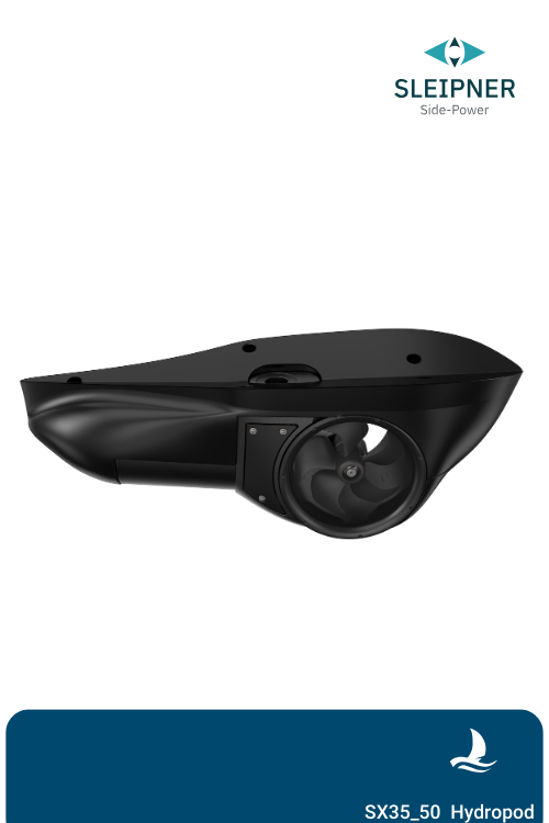 Hydropod Montagesatz zur Strömungsverbesserung für Sleipner® Heckstrahlruder SX35 / SX50 (POD-SX35/50-50mm)