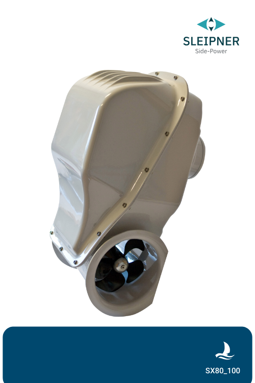 Sleipner® externes Heckstrahlruder SX80 12V (SX80/185T-12V)