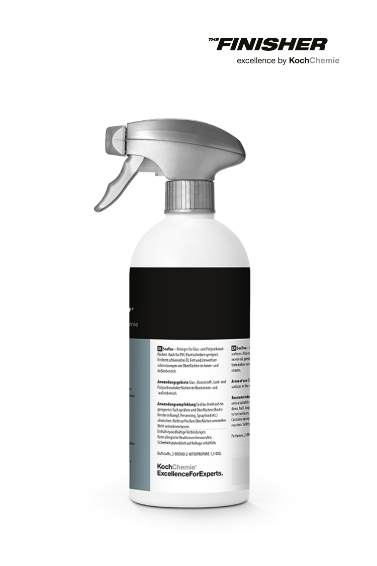 TheFinisher® SeaYou 500ml I Glas- und Kunststoffreiniger für Boote (77106-500ML-01)