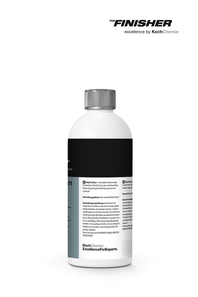 TheFinisher® VinylTexClean 500ml I Extramilder Polsterreiniger für Boote (77107-500ML-01)