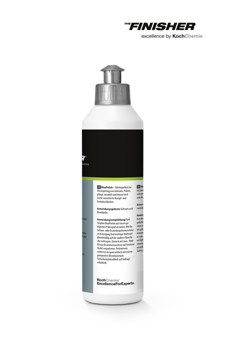 TheFinisher® WaxPolish 250ml I Hartwachspolitur zur Versiegelung von Gelcoats (77101-250ML-01)