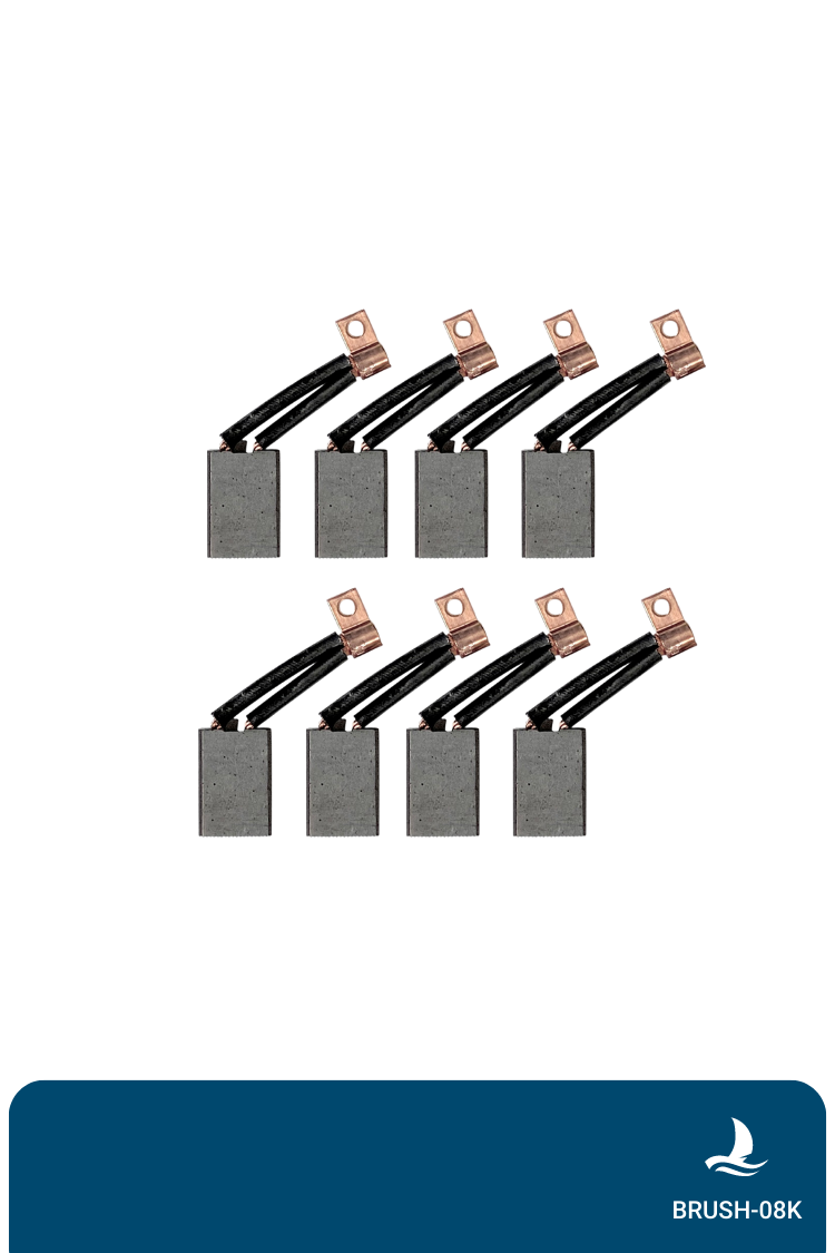 Kohlenbürsten für SP125/SE130 12V (08K) Side-Power / Sleipner®