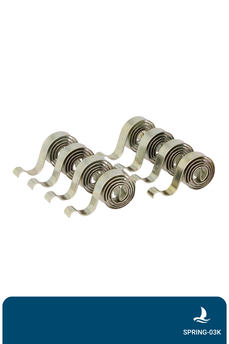 Kohlebürsten-Federn-Kit für SP95/SE100 12/24V (03K) Side-Power / Sleipner®