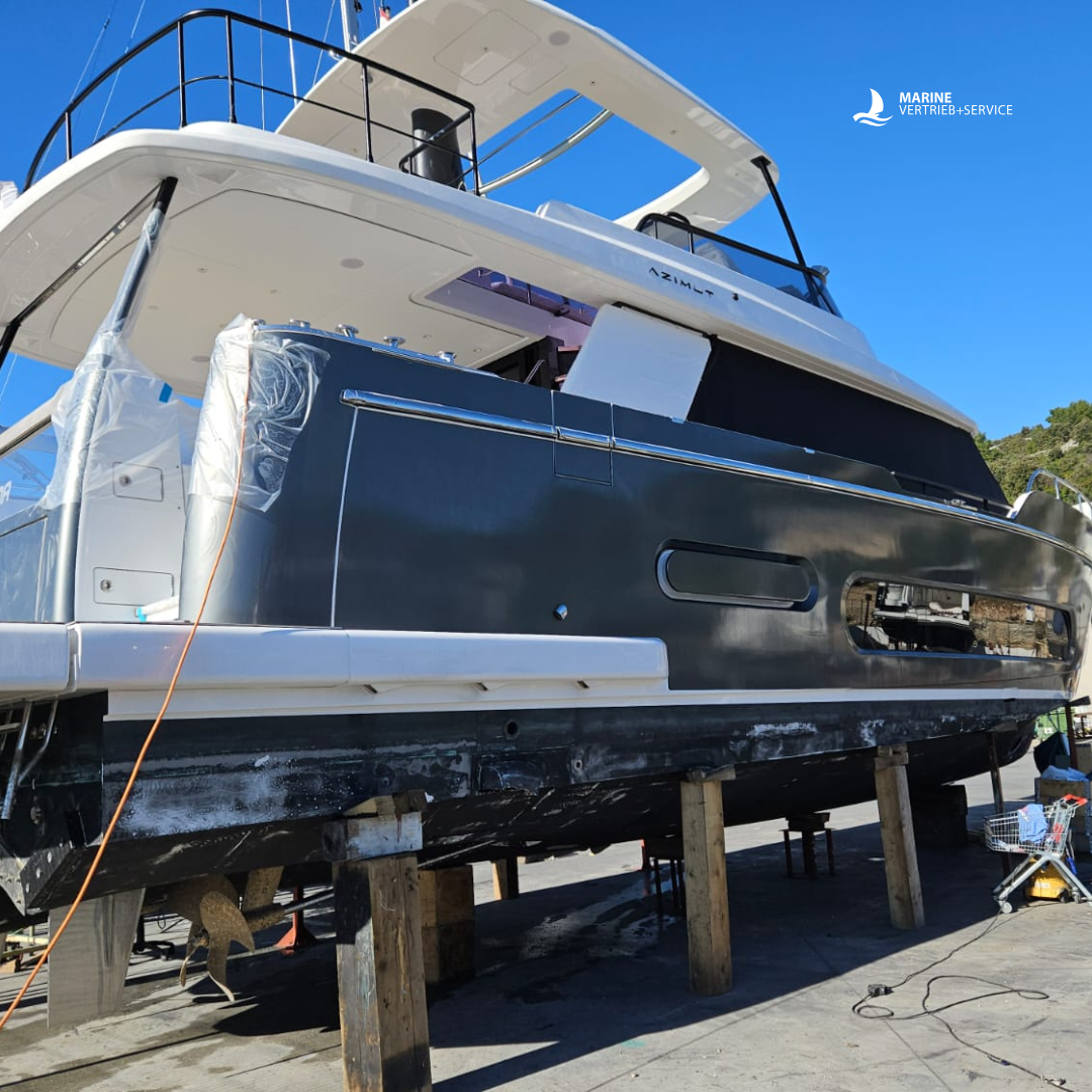 Sleipner Vector Fins™ Nachrüstung an einer Azimut Magellano 60 – Teil I