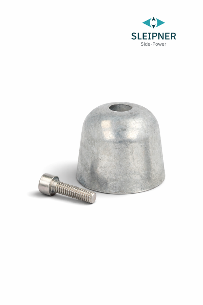 Anode Zink für alle Sleipner® Strahlruder mit Ø250 / Ø300mm Tunnel mit Bronze Propeller (10 1180)