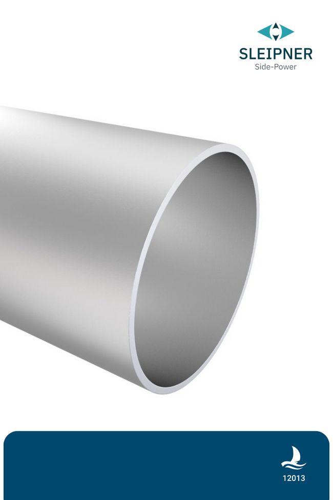 Tunnelrohr Aluminium Ø215 x 8mm, Länge 1.000mm (12013) Side-Power / Sleipner®