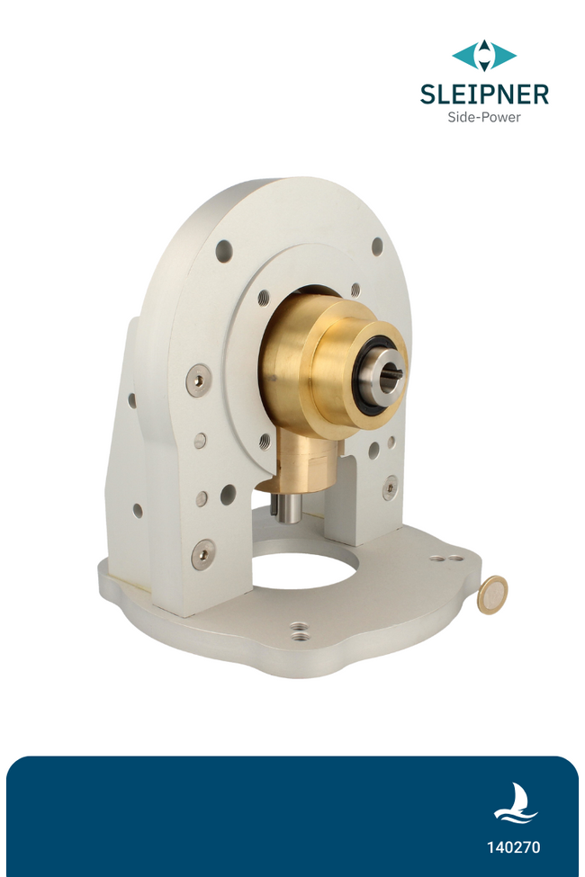 Winkelgetriebe für SRVL80 / SRVL100 für Horizontaleinbau (140270) Side-Power / Sleipner®