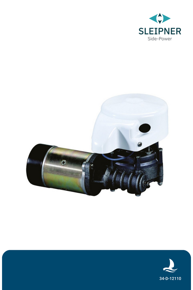 Sleipner windlass Maxi 34-D, 1000W, 12V