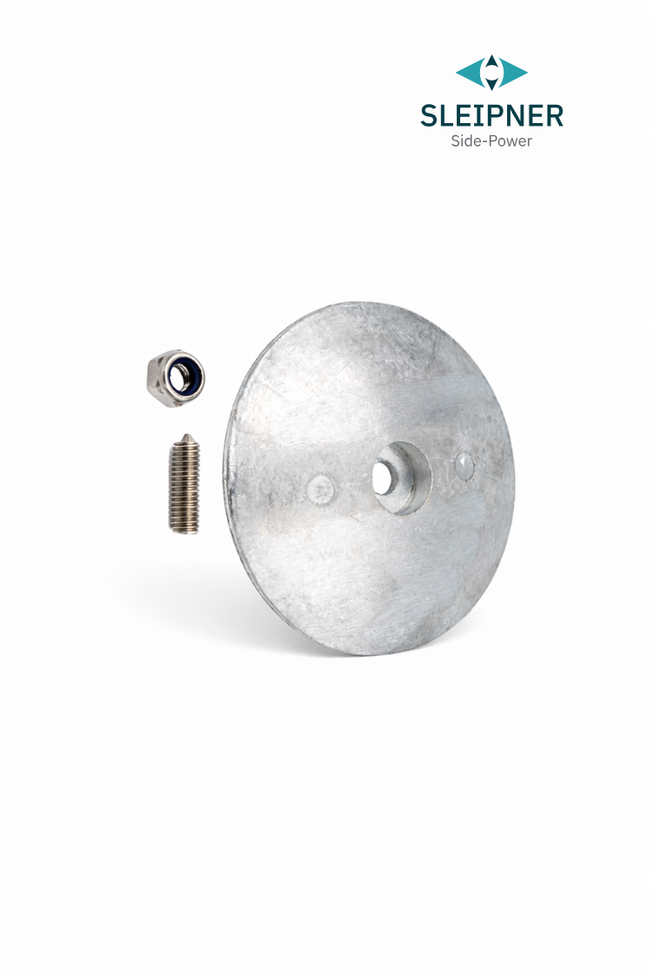 Anode Zink für Sleipner® EX-Serie / EXTURN Strahlruder ohne Gewindebolzen