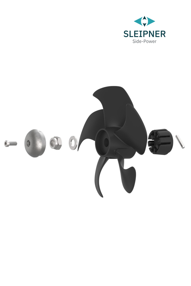 Propeller Q-Prop™ Up-Grade-Kit von 4-Blatt auf 5-Blatt für SP55 Ø185mm (49999) Side-Power / Sleipner®
