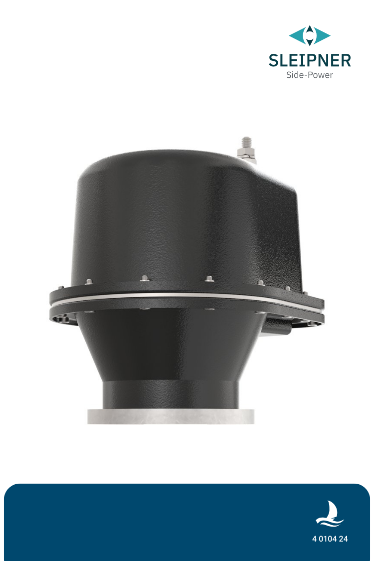 Complete electric motor for thruster SE60SI-24v-IP