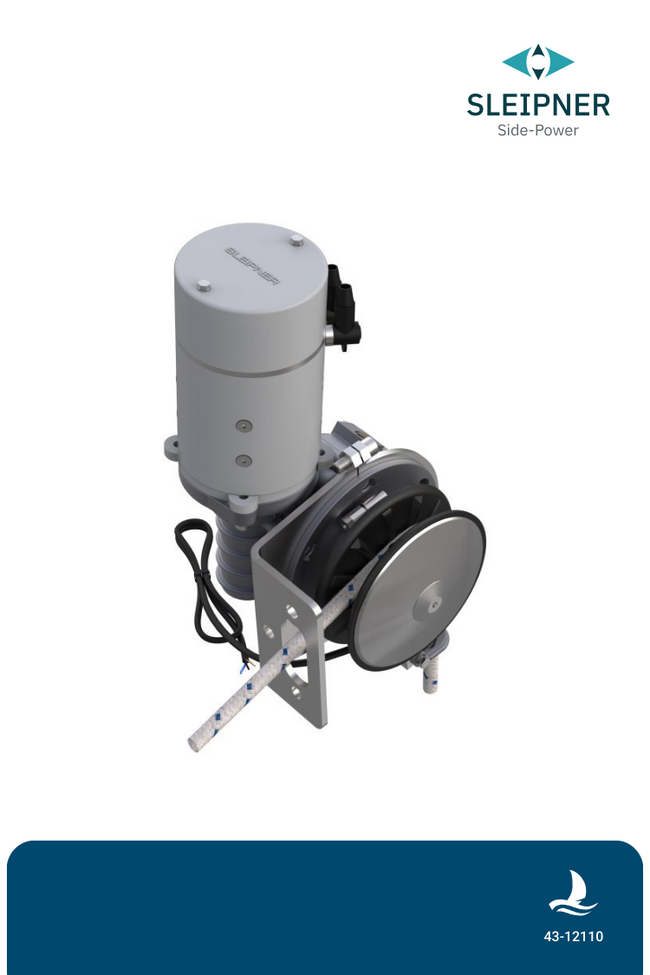 Sleipner® Ankerwinde MAXI 43 - 1000W, 12V (43-12110)