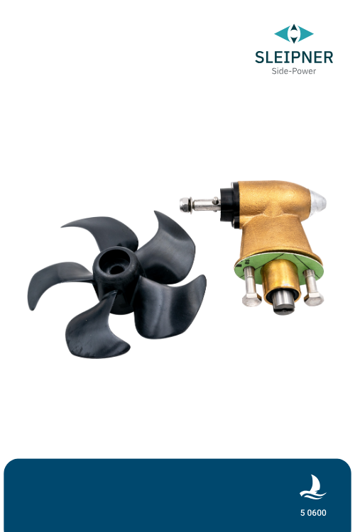 Getriebe für Sleipner® SE20 / SE25 mit Propeller, Scheibe, Mutter, Dichtung & Anode (2 0600)