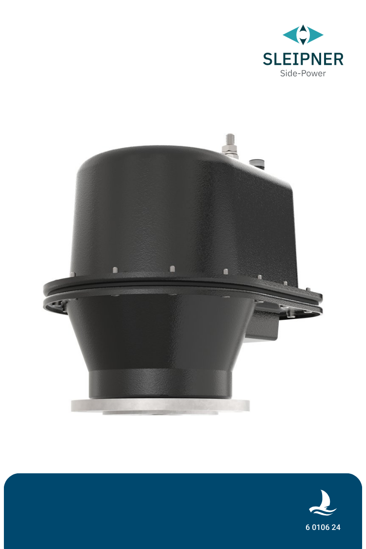 Complete electric motor assembly, SEP80-IP 24V