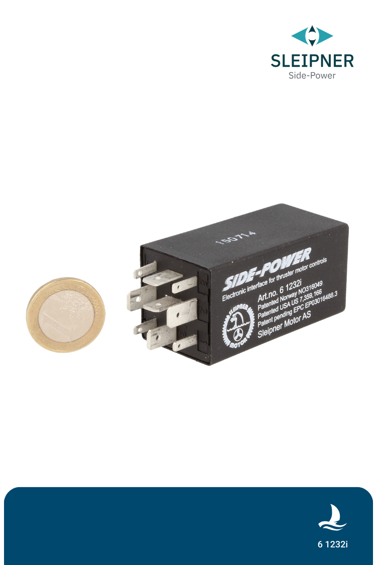 Steuerrelais (6 1232i) , ersetzt 6 1230i, 6 1231i   Side-Power / Sleipner®