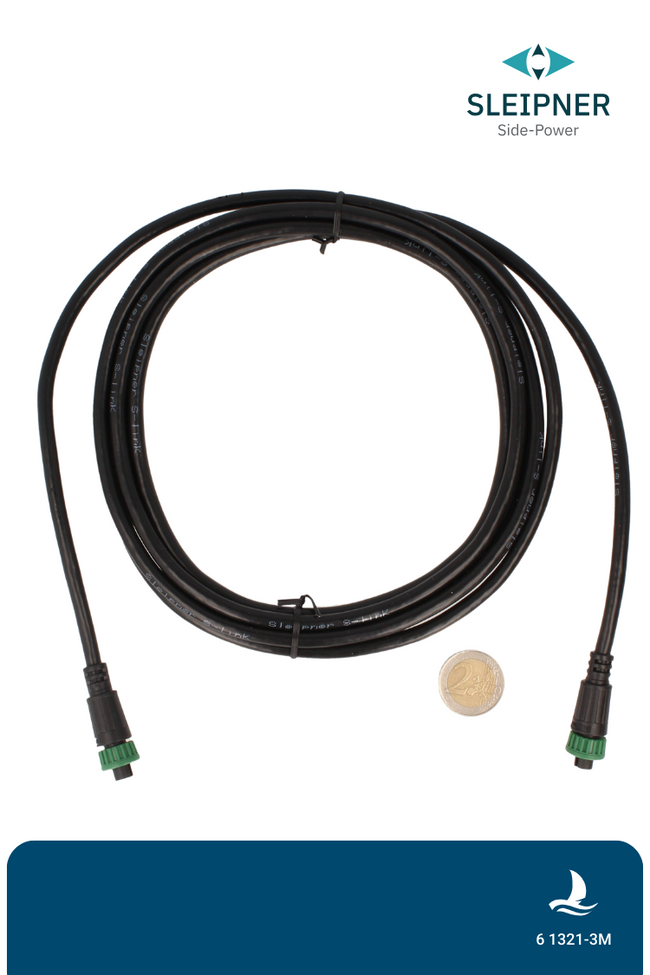 Sleipner® S-Link™ Verbindungskabel (Spur) grün I 3m (6 1321-3M)