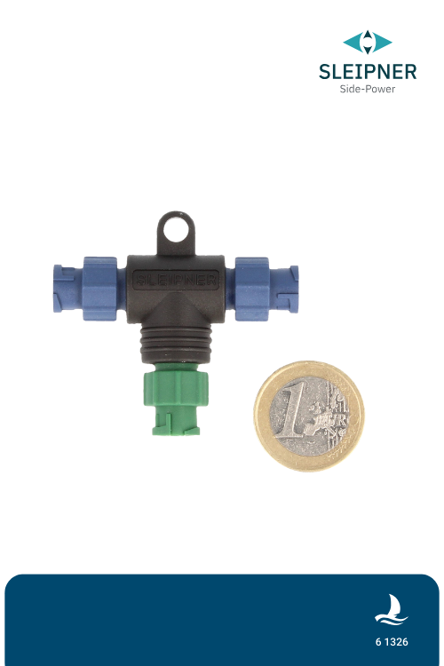 Sleipner® S-Link™ T-Stück Backbone einfach blau (6 1326)