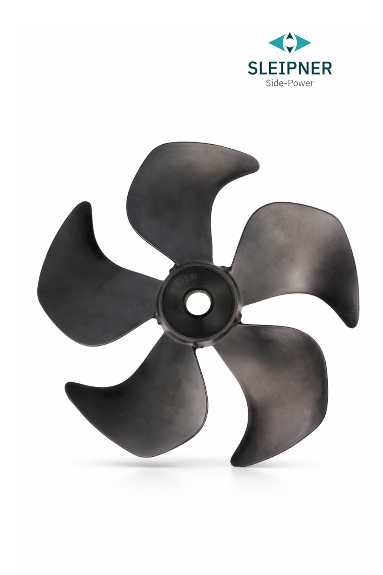 Propeller 5-Blatt Q-Prop™ für umgerüstete Duo-Anlagen Ø185mm (71261-U) Side-Power / Sleipner®