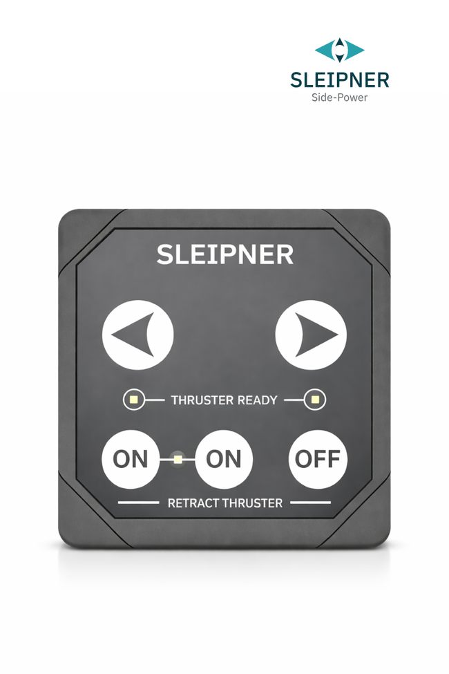 Bedienpanel mit TippTasten S-Link™ für ausklappbare Sleipner® Bug/Heckstrahlruder (8700)