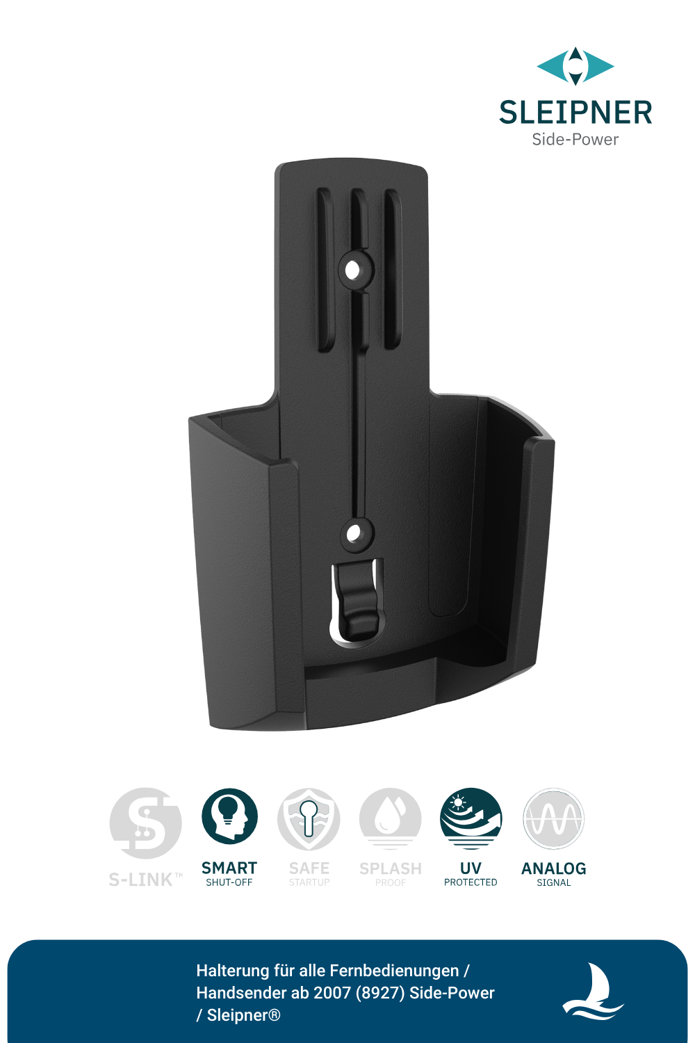 Halterung für alle Sleipner® Fernbedienungen / Handsender ab 2007 (8927 A)