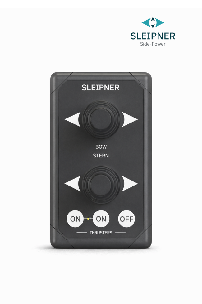 Dual Joystick Bedienpanel für Sleipner® Bug- und Heckstrahlruder, schwarz (8940 S)