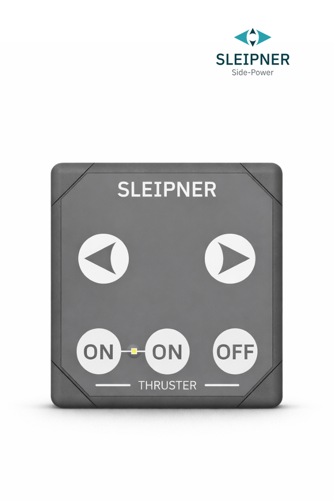 Bedienpanel mit Tipptasten für Sleipner® Bugstrahlruder, grau (8950 G)