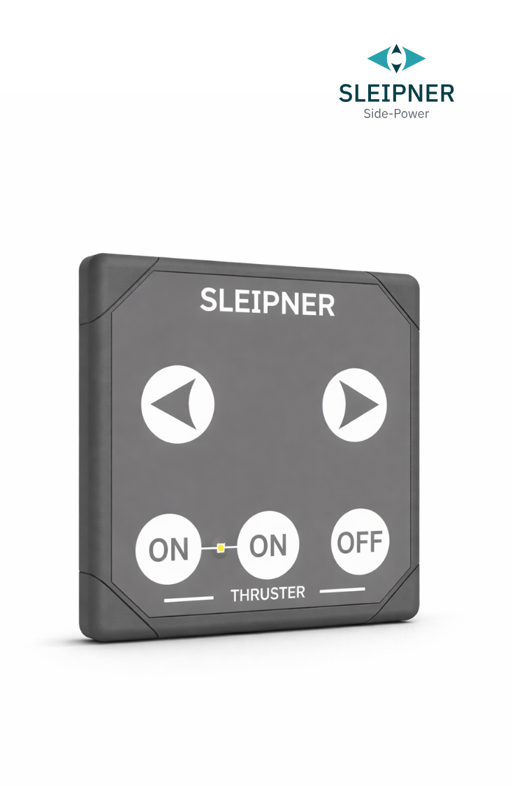 Bedienpanel mit Tipptasten für Sleipner® Bugstrahlruder, grau (8950 G)